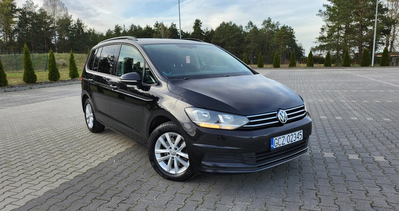 Volkswagen Touran cena 59400 przebieg: 260018, rok produkcji 2017 z Czarne małe 667